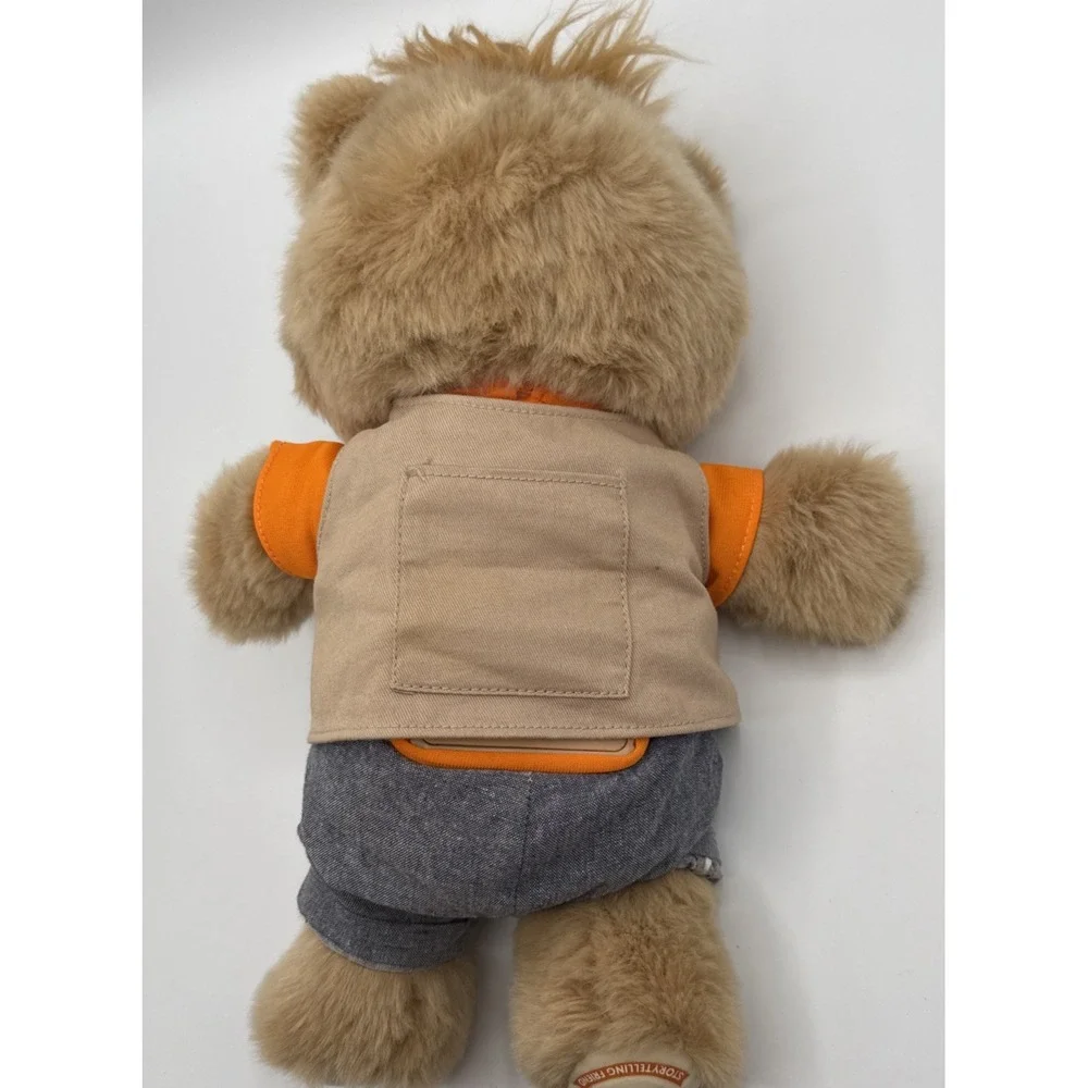 Teddy Ruxpin 2017 Animated Storytelling Bear Bluetooth LCD Eyes - Tested Working